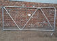 N Type Metal Cattle Fence, Metal Tube Farm Gates Dengan W / Engsel Dan Latch pemasok